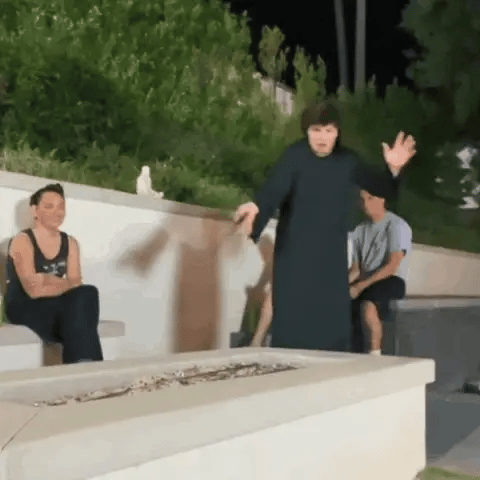 Magical Fire Wand creating a fire spell visual effect